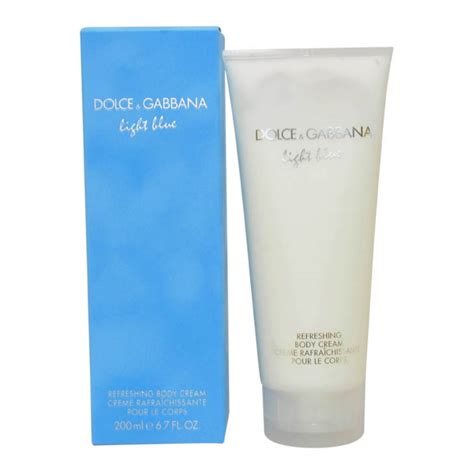 dolce gabbana light blue crema|dolce and gabbana body lotion.